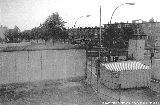 Mauerfoto: Sonnenallee aus Neukölln