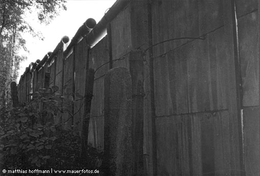 Mauerfoto: Hindernis Mauer aus Frohnau