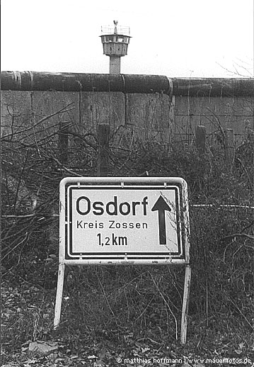 Mauerfoto: Osdorf, Kreis Zossen aus Lichterfelde